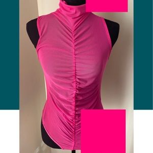 Transparent Neon bodysuit